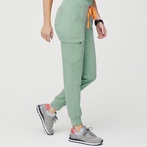 FIGS Zamora Joggers Jade XSP
